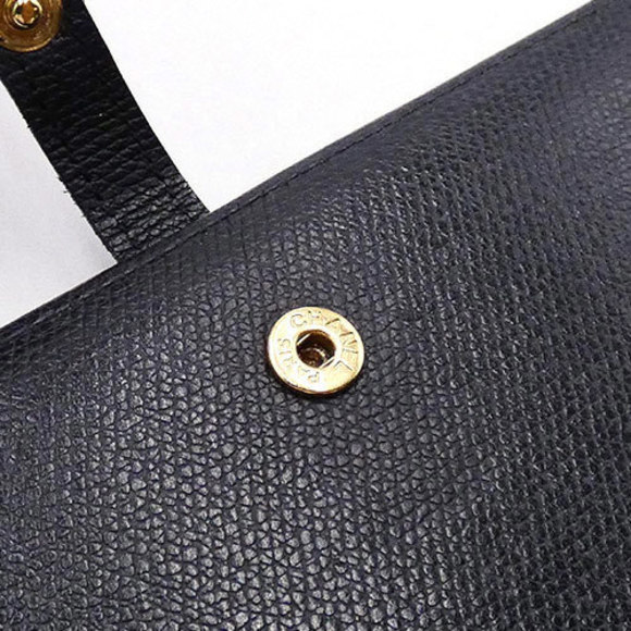 CHANEL Wallet CC Coco Button BifLong Wallet Black - Picture 7 of 16